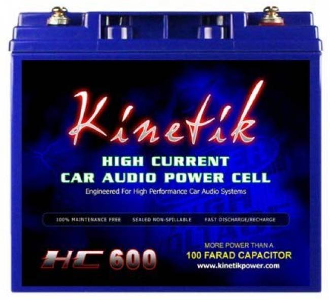 Kinetik HC600 Black Lead_Acid_Battery