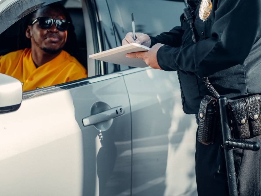 Why police officers touch your car when they stop you